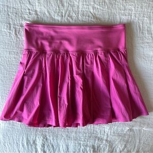 JoyLab Pink Pleated Athletic Skirt with Shorts Medium